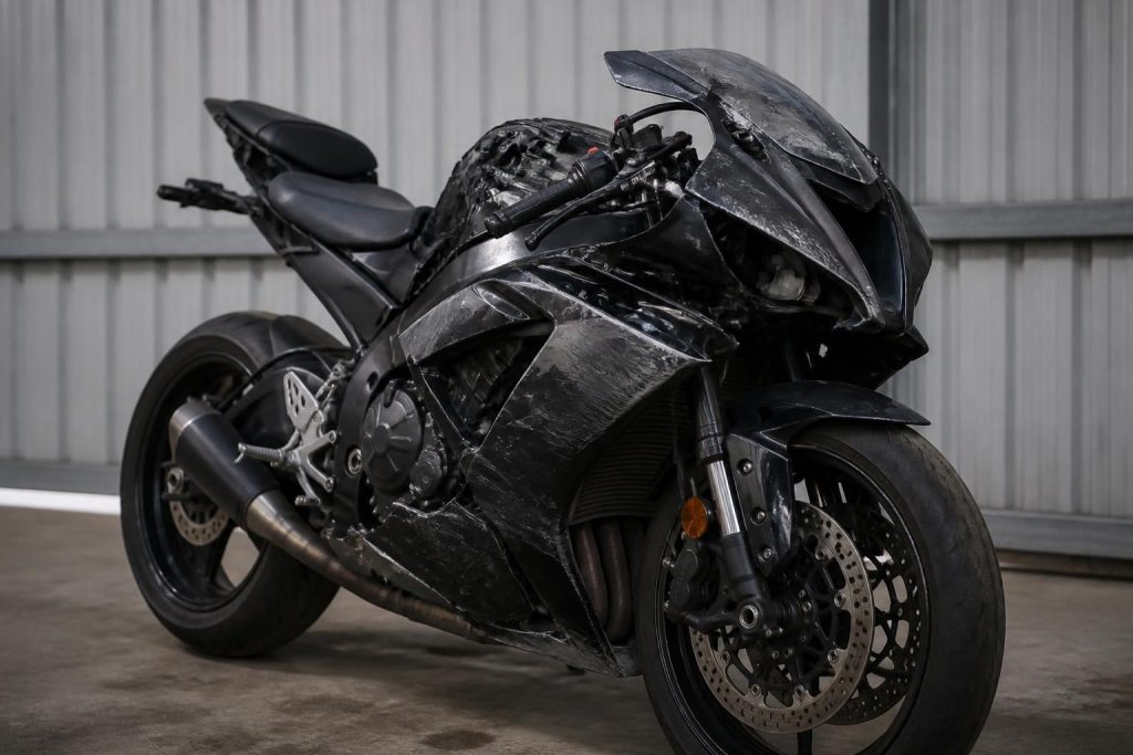Sell Damaged Motorcycle